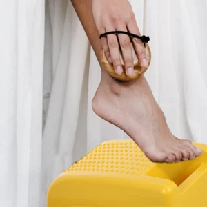 Tabouret De Pédicure Avec Repose-pieds Tabourets Salle Bain Pour Adultes - Imagen 1 de 9