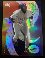 TONY GWYNN San Diego Padres 2000 Fleer E-X #4 MLB HOF Legend Beautiful Card !!