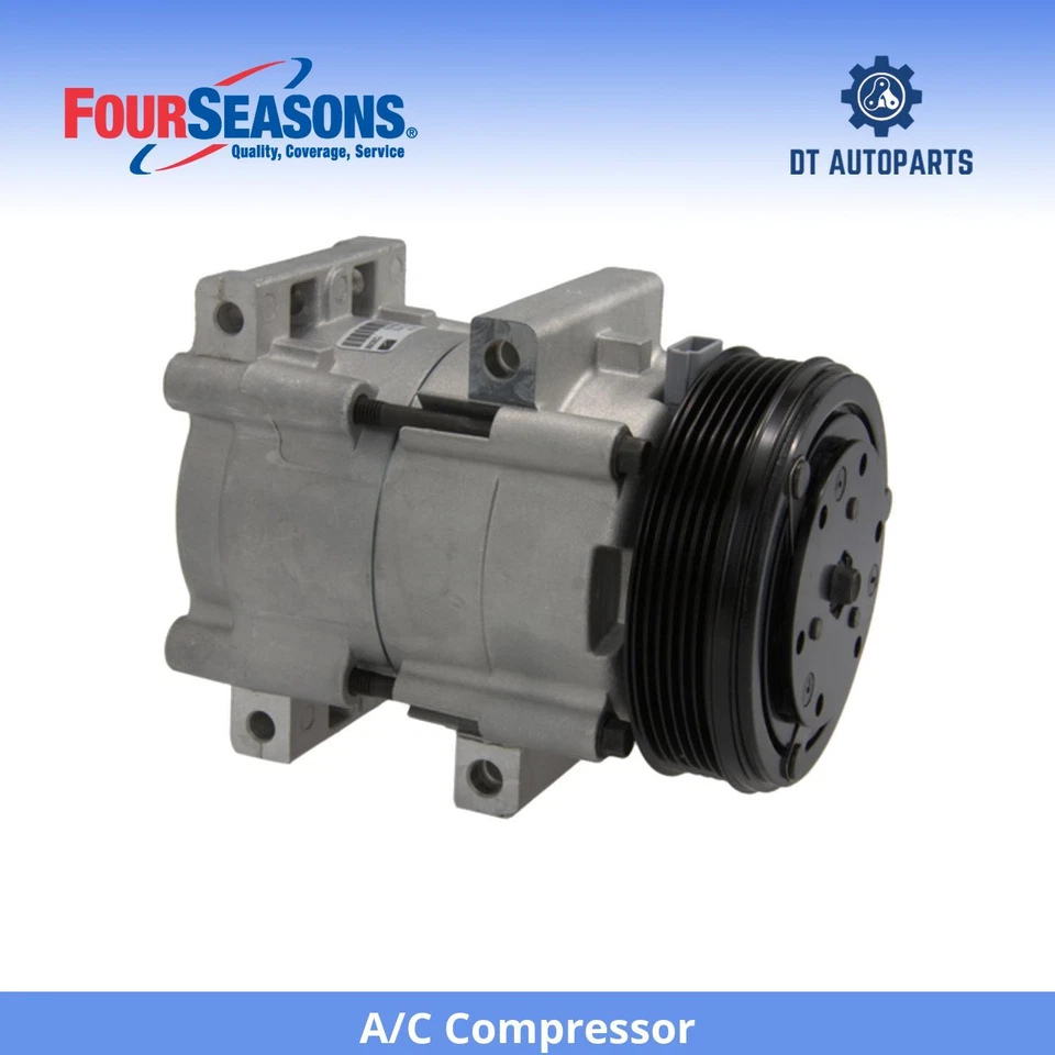 Compresor de aire acondicionado para Ford F-350 1996-1997 4 estaciones Foto 1 de 4