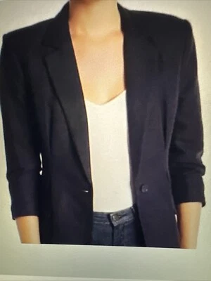 Chaqueta Traje Joie Negra Talla 4 Foto 1 de 4