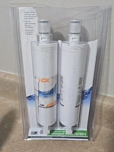 HDX Refrigerator Replacement 2-Pack FILTER For Whirlpool FMW-2 * Sealed New - Picture 1 of 8