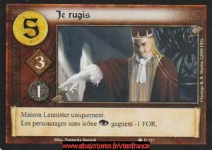 Je rugis U227 [Winter Edition] Trône de Fer FR - Picture 1 of 2