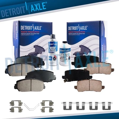 Комплект передних и задних керамических тормозных колодок с Hareware для Acura RLX 2014 2015-2020 годов выпуска - Изображение 1 из 4