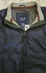 Vintage 2000 Gap Mens Vest XL Blue Full Zip Mesh Lined Pockets Tactical Fishing - Picture 1 of 19