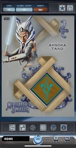 Star Wars DIGITAL Card Trader M&S Series 2 Wave 2 Epic Tier Ahsoka Tano 187cc - Bild 1 von 2