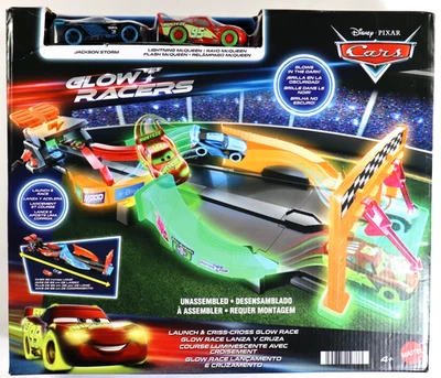 Mattel Disney Pixar Cars Launch & Criss-Cross Glow Race - Image 1 of 4