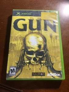 Gun (Original Xbox, 2005 Activision) Game No Manual Western Action RPG UNTESTED - Picture 1 of 5