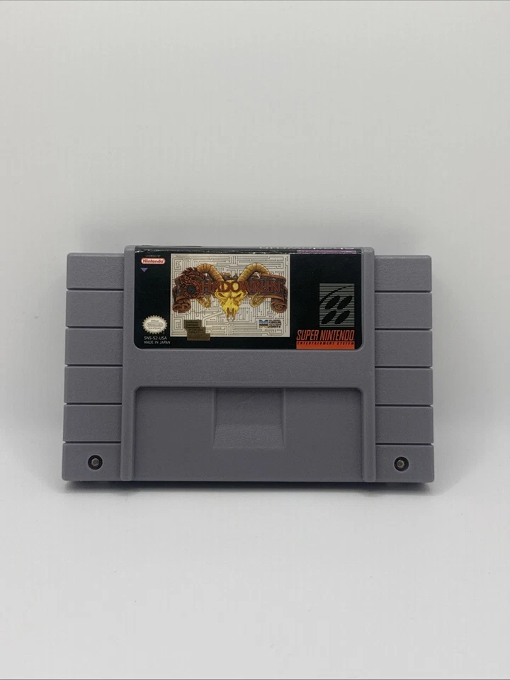 * MINTY * - Shadowrun SNES 仅推车 - 干净! -已测试和工作-正品 — 第 1/4 张图片
