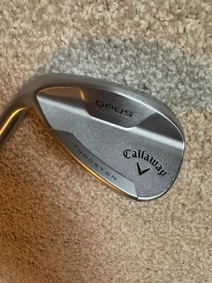 Callaway Opus Platinum Sand Wedge 56/12s, Left Hand. - Image 1 of 4