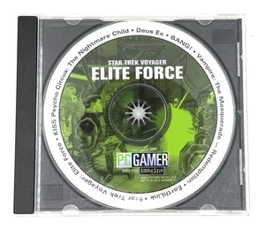 Vintage Star Trek Voyager Elite Force PC Game Demo Disc October 2000 PC Gamer - Picture 1 of 1