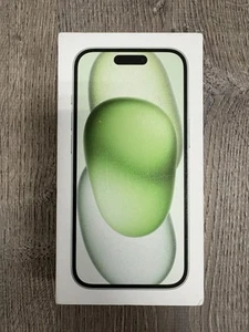iPhone 15 zielony 128 Gb - tylko puste pudełko - Zdjęcie 1 z 7