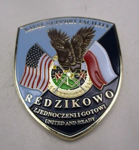 Moneda de Desafío Polonia Redzikowo Redzikowo Instalación de Apoyo Naval de la Marina de los Estados Unidos / NUEVA - Imagen 1 de 5