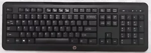 HP Wireless Multimedia Keyboard KBRF3871 Black No USB Transceiver Needed for HP - Picture 1 of 15