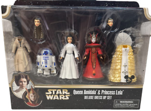Star Wars | Queen Amidala Princess Leia | Deluxe Dress Up Set | Disney Parks