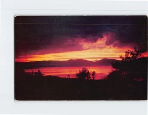 Postkarte Sonnenuntergang Flathead Lake Western Montana USA - Bild 1 von 2