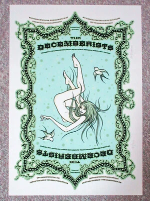 Tara McPherson Signed The Decemberists Sasquatch 2006 Silkscreen Poster - S/N - Image 1 of 4