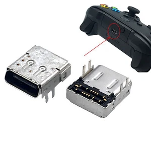 Gniazdo portu ładowania typu C do kontrolera gier XBOX Series X / S / ONE Elite 2 gen. - Zdjęcie 1 z 1