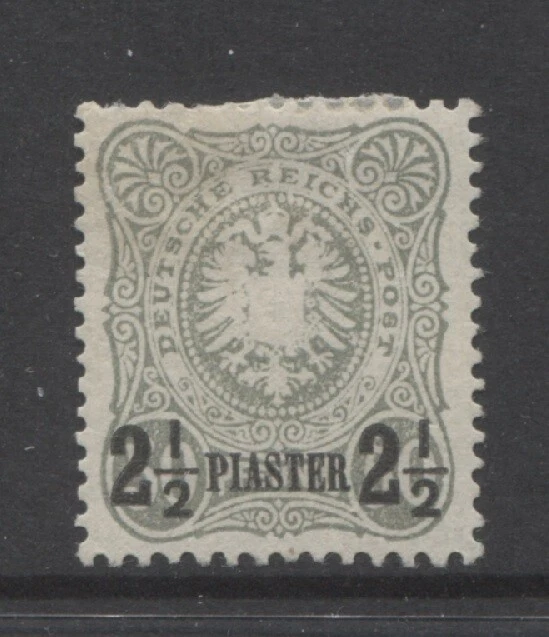 Germany 1884 offices in Turkey 2½ Piaster issue mint*,  $ 189.00 - Image 1 of 1