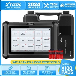 XTOOL X100 PADS Update Ver Of X100 PAD PLUS Car IMMO Programming Read Pin Code - Picture 1 of 6