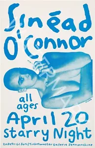 Sinead O'Connor - Starry Night - 1988 Vintage Music Poster - Picture 1 of 1