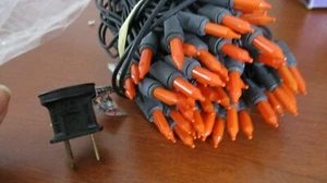 100 MINI ORANGE SAITENLICHTER ~ NEU - Bild 1 von 3