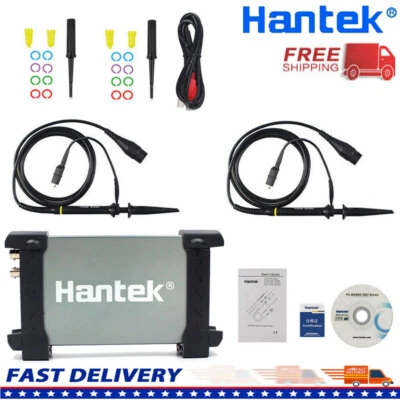 Hantek 6022BE Storage 2CH FFT PC Based Digital Oscilloscope USB2.0 48MSa/s 20MHz - Image 1 of 4