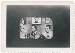 JACK KLUGMAN ? "TO TELL THE TRUTH" GAME SHOW Abstract TV SCREEN photo PBR BEER - Picture 1 of 1