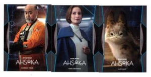 Disney + Star Wars Ahsoka Season 1 3 Card Promo Set #4 Loth Cat-Mothma-Teva - Picture 1 of 1