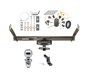 Trailer Tow Hitch For 07-10 Chrysler Sebring w/ Wiring Kit & 2" Ball - Picture 1 of 8