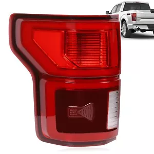 For 2018-2020 Ford F150 LED w/Blind Spot Type Left Side Tail Light Brake Lamp - Picture 1 of 7