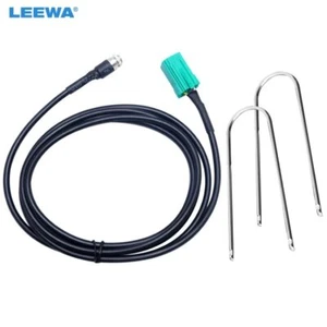 Auto Mini ISO 6pin to 3.5MM Female Jack AUX Cable with Removal Keys fits - Bild 1 von 6