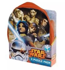 Star Wars Rebels Carry and Go 3 Puzzle Pack by Cardinal New