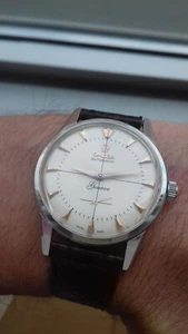 Omega GENEVE 491 AUTOMATIC Vintage Orologio Montre Uhr Swiss 50's Uhr - Bild 1 von 16