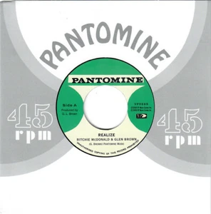 Ritchie McDonald & Glen Brown - Realize New 7" Vinyl classic Roots Reggae - Picture 1 of 2