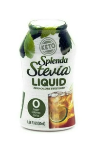 2 SPLENDA STEVIA LIQUID, Zero Calorie Sweetener Drops, 1.68 Oz Ea. Keto Oct 2022 - Picture 1 of 7