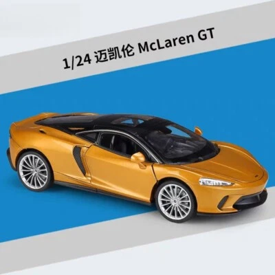 1:24 Scale MaLaren GT Metal Car Model Toys Ornament GIFT IDEA 3 Color Optional - Image 1 of 4