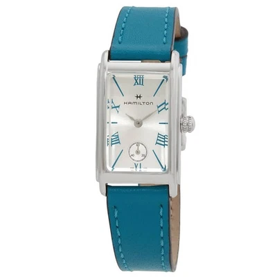 Hamilton H11221650 American Classic Ardmore esfera plateada 18,7 mm x 27 mm para mujer Foto 1 de 3