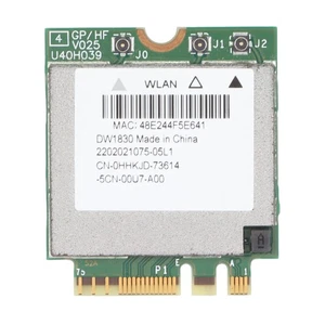 NGFF M.2 802.11a G N Ac Band Card For Laptops 450Mbps 5G 1300Mbps Network - Picture 1 of 12