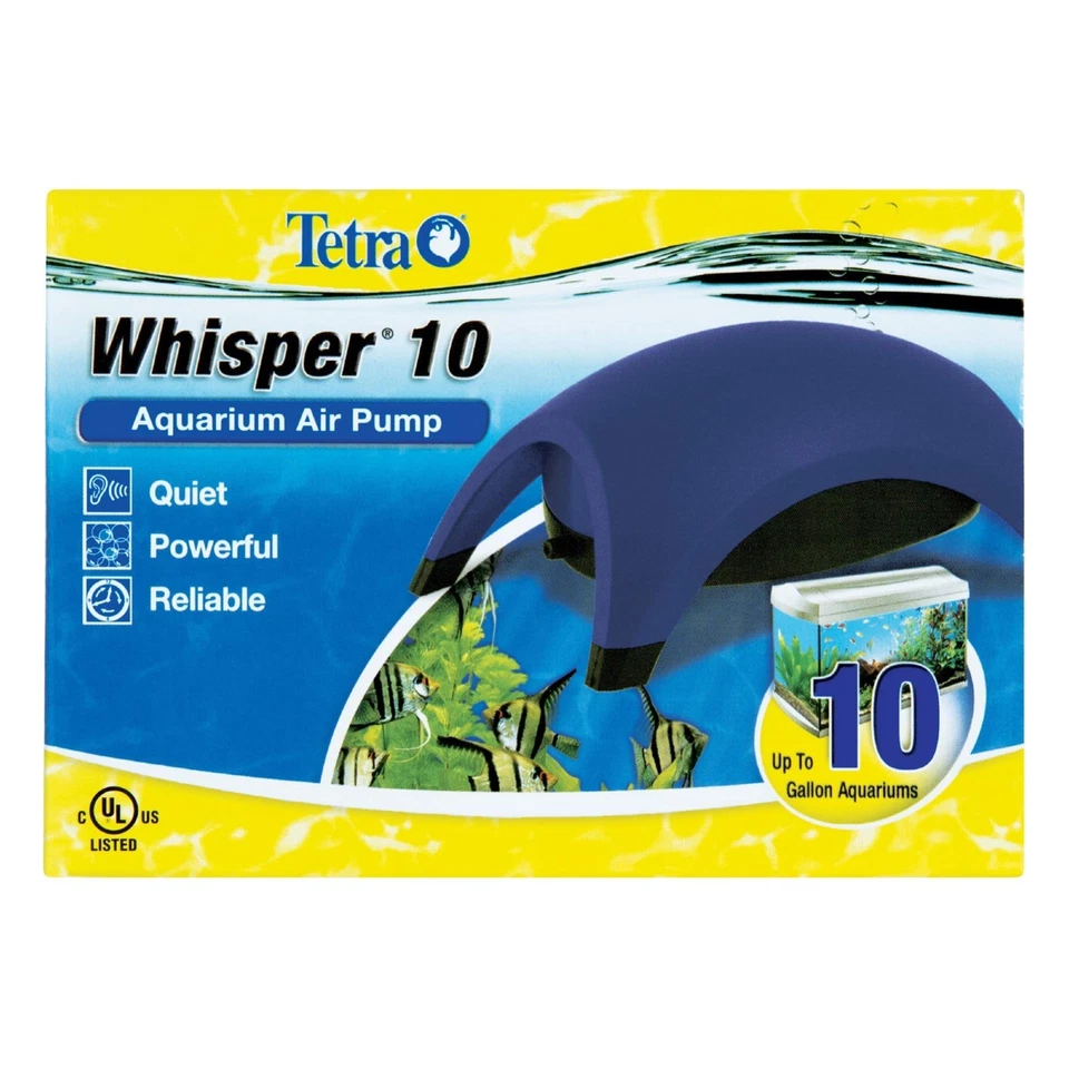 NIB Tetra Whisper Air Pump for Aquariums up to 10-gallons  - image 1 of 1