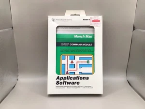 Munch Man video game Texas Instruments TI 99/4a Computer - NEW FRESH CASE -NIB - Afbeelding 1 van 2