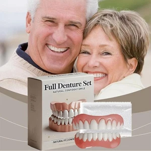 Juego Completo Avanzado de Dentaduras, Dentadura Silicona Reline W3N8 y GTR1 Suave dfh - Imagen 1 de 13