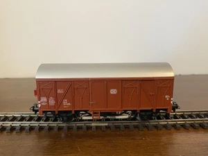 MARKLIN H0 - 4411 - Freight Car with Tail Lights / LN Made In Germany - Picture 1 of 8