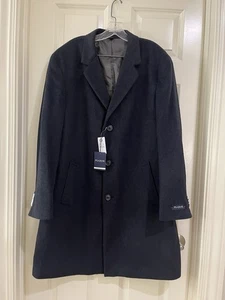 JOS A BANK MEN WOOL BLEND OVERCOAT SIZE 44R NEW WITH TAG - Picture 1 of 14