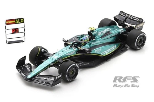 Aston Martin AMR23 Fernando Alonso Formel 1 Canadian GP 2023 1:18 Spark - Bild 1 von 1