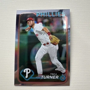 ⭐🦄 2024 Topps Cromo - Trea Turner #169 Philadelphia Phillies - Imagen 1 de 2