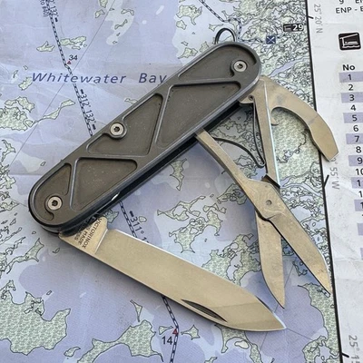 Custom victorinox Titanium 84mm Swiss Army Knife - Image 1 of 4