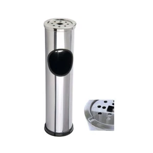 Standaschenbecher 2in1 – Edelstahl mit integriertem Mülleimer (8 Liter) - Picture 1 of 2