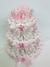 TORTA BOMBONIERE COCCINELLE PORTAMESSAGGIO NASCITA BATTESIMO COMUNIONE CRESIMA