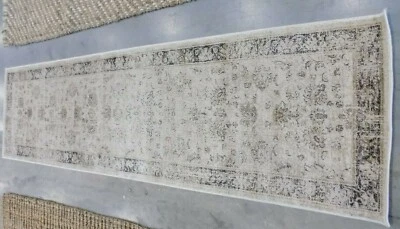 STONE 2'-2" X 8' Pressed Piles Rug, Reduced Price 1172568773 VTG117-440-28 - Image 1 of 3