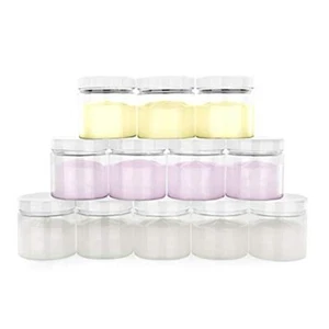 Tarros de plástico con tapas Healthy Packers de 4 oz - contenedores de loción con - Imagen 1 de 5